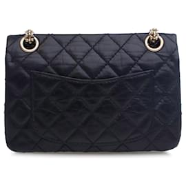 Chanel-Chanel Black Reissue 2.55 Aged Calfskin Single Flap 224-Black