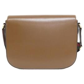 Gucci-Gucci Horsebit 1955 Shoulder Bag-Brown