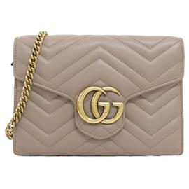 Gucci-Gucci GG Marmont 474575 DRW1T Shoulder Bag-Other