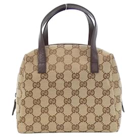 Gucci-Gucci 124542 F40IR Handbag-Brown,Beige