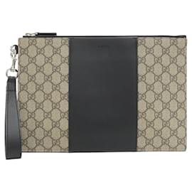 Gucci-Gucci 495017 KGDHN Handbag-Black,Beige