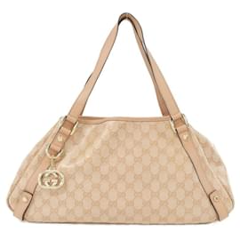 Gucci-Gucci 130736 Pink Shoulder Bag-Pink