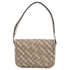 Gucci-Gucci Horsebit 1955 Shoulder Bag-White,Beige