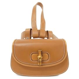 Gucci-Gucci Bamboo 1947 Waist Bag-Brown
