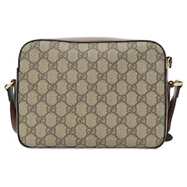 Gucci-Gucci Horsebit 1955 Shoulder Bag-Brown,Beige