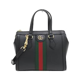 Gucci-Gucci OPHIDIA 719882 DJ2DG Handbag-Black
