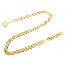 Chanel-Chanel Gold Chain Belt-Golden