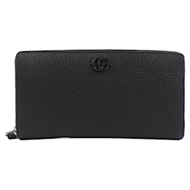 Gucci-Gucci 456117 17WEN Long Wallet-Black