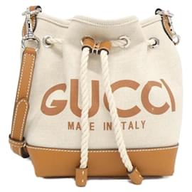 Gucci-Gucci 777166 FACV3 Shoulder Bag-Brown,Beige