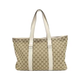 Gucci-Gucci 153238 Handbag-Beige,Cream