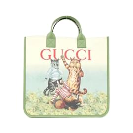 Gucci-Gucci Children's 550763 FABDL Handbag-Multiple colors,Green