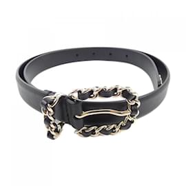 Chanel-Chanel Standard Black Belt-Black