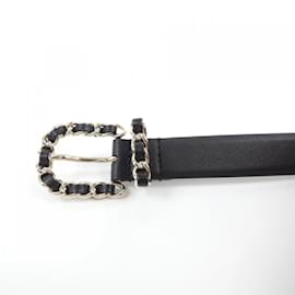 Chanel-Chanel Standard Black Belt-Black