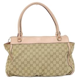 Gucci-Gucci 189831 Handbag-Pink,Beige