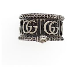 Gucci-Gucci 925 Band Ring-Brown,Silvery