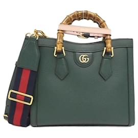 Gucci-Gucci DIANA 702721 U3ZDT Handbag-Green