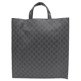 Gucci-Gucci Courrier Handbag-Brown,Black