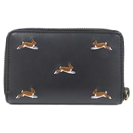 Gucci-Gucci Black Leather Coin Purse-Black