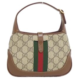 Gucci-Gucci JACKIE 1961 Handbag-Brown,Beige