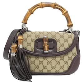 Gucci-Gucci 240242 Handbag-Brown,Beige
