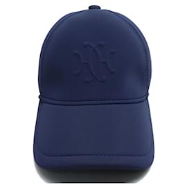 Hermès-Hermes Neoban Atlantic H Lift Cap-Navy blue
