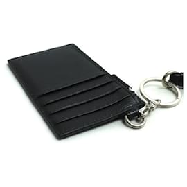 Balenciaga-Porte-cartes noir Balenciaga avec sangle-Noir
