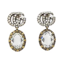 Gucci-Gucci 629659 J1D50 Drop Earrings-Golden,Other