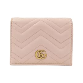 Gucci-Gucci GG Marmont Bi-Fold Wallet-Pink