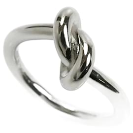 Céline-CELINE Brass Knot Ring-Silvery