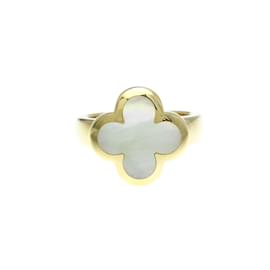 Van Cleef & Arpels-Van Cleef & Arpels Pure Alhambra Ring-Golden