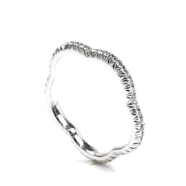 Chanel-Chanel 18K White Gold Camellia Diamond Band Ring-Other
