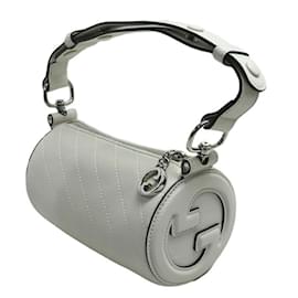 Gucci-GUCCI Blondie Mini Shoulder Bag-White