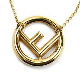 Fendi-Fendi Alloy Rhinestone Necklace-Other