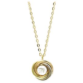 Collana Trinity Cartier Diamante B7224812 D'oro