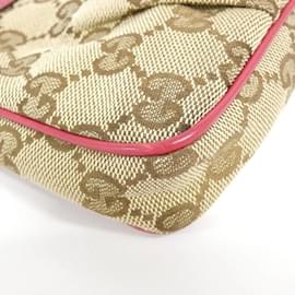 Gucci-Gucci 256899 Shoulder Bag-Red,Beige
