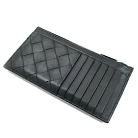Bottega Veneta-Porte-monnaie Bottega Veneta en noir-Noir