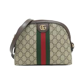 Gucci-Gucci Ophidia 499621 K05NG Shoulder Bag-Brown,Beige