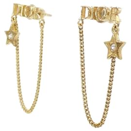 Christian Dior-Christian Dior Revolution E1044DVOMT Earrings-Golden,Other