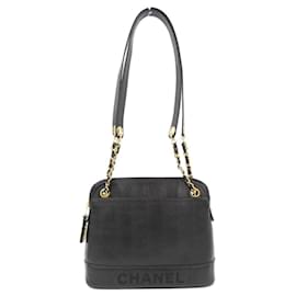 Chanel-Chanel 08058 Shoulder Bag-Black