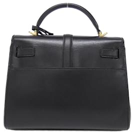 Saint Laurent-Saint Laurent Le Fermoir Small Handbag-Black