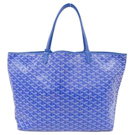Goyard-Goyard Saint Louis GM AMA LOUIS Handbag-Light blue
