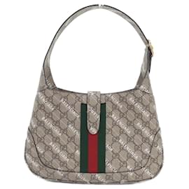 Gucci-Gucci JACKIE 1961 636706 ULZAG Shoulder Bag-White,Beige