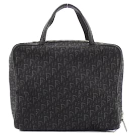 Christian Dior-Christian Dior Black Canvas Handbag-Black