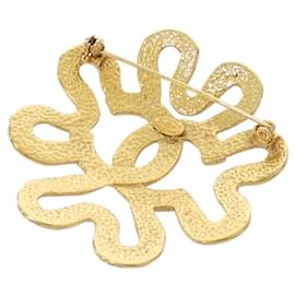 Chanel-Chanel 04725 Gold Brooch-Golden