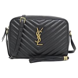 Saint Laurent-Saint Laurent Lou Camera Handbag-Black