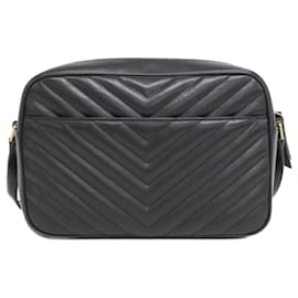 Saint Laurent-Saint Laurent Lou Camera Handbag-Black