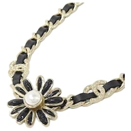 Chanel-Chanel AB9664 Necklace-Black,White