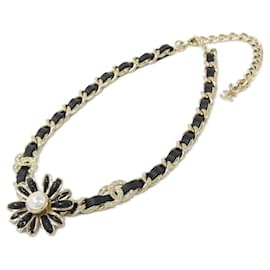 Chanel-Chanel AB9664 Necklace-Black,White