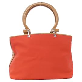 Salvatore Ferragamo-Salvatore Ferragamo 21 2425 Handbag-Brown,Red