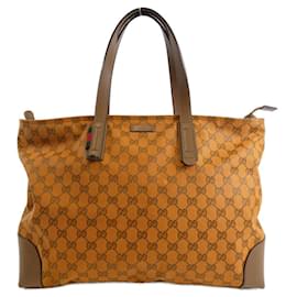 Gucci-Gucci 308928 Handbag-Brown,Orange